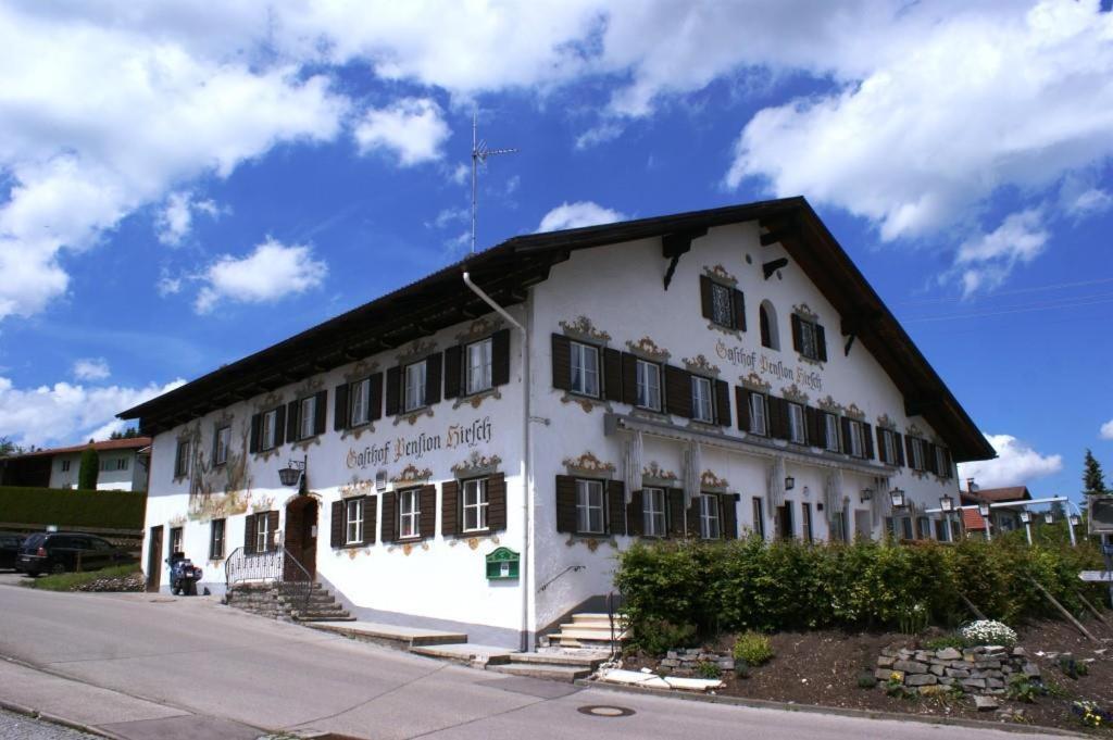 Pension Hirsch Hotel Lechbruck Buitenkant foto