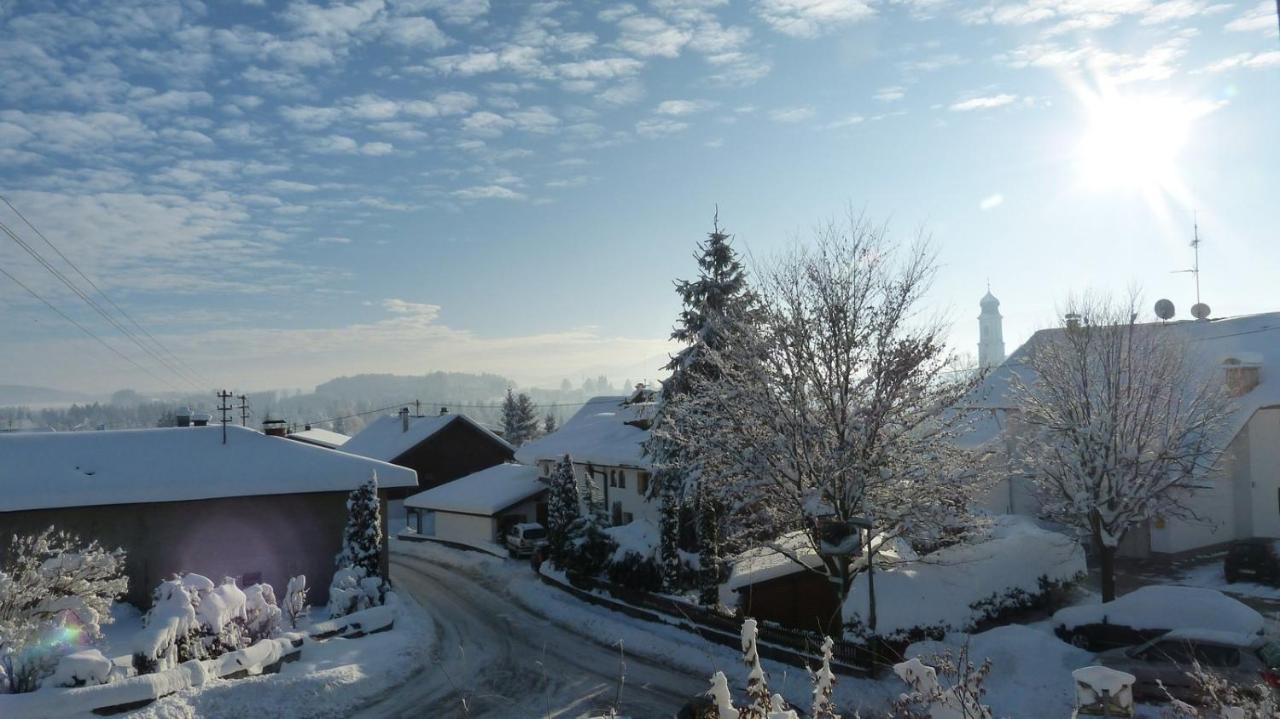 Pension Hirsch Hotel Lechbruck Buitenkant foto